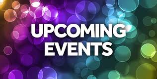 Upcoming Events – Keep the date!