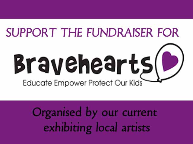 Bravehearts fundraiser with the current artists